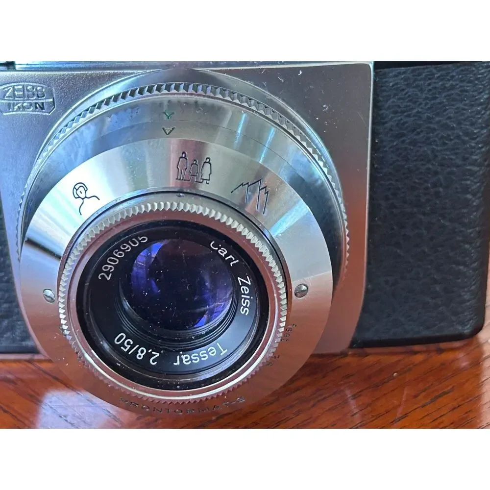 VTG Tenax Zeiss Ikon 35mm Film Camera Tessar 2.8/50 Prontormat-S Germany TF1294